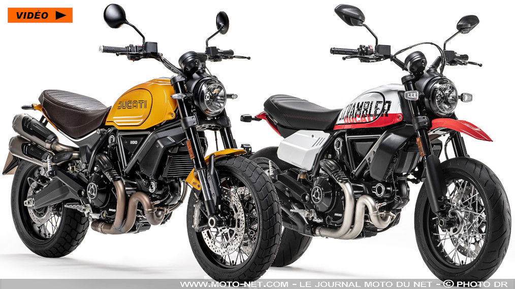 Ducati brasse toujours de l’air avec deux nouveaux Scrambler 