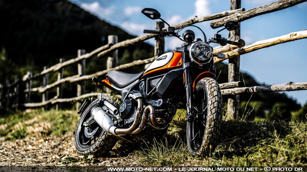 Nouveautés 2019 : Ducati peaufine son Scrambler 800 Icon