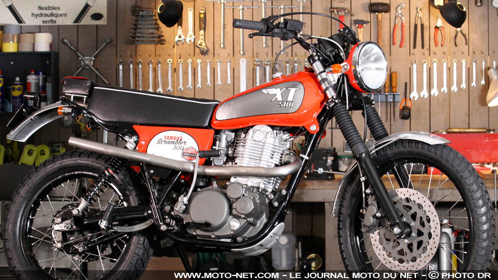 Prépa moto : Classic Machines déballe son Yamaha Scrambler 500 