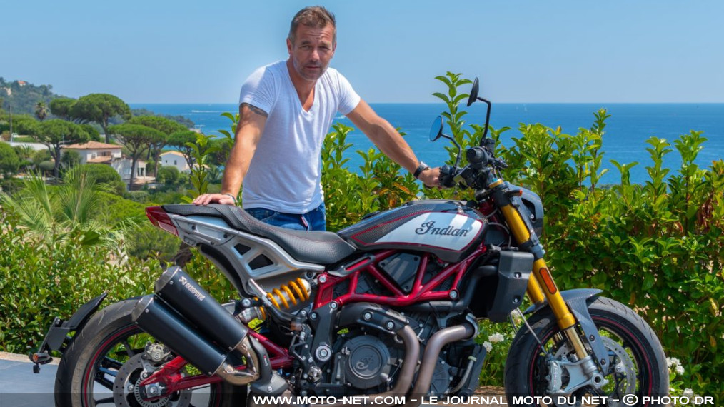 Le champion Sébastien Loeb roule pour Indian Motorcycles, sur FTR1200