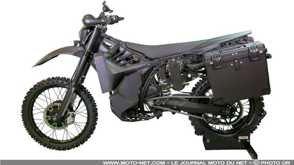 SilentHawk : une moto tout-terrain hybride pour l'armée américaine