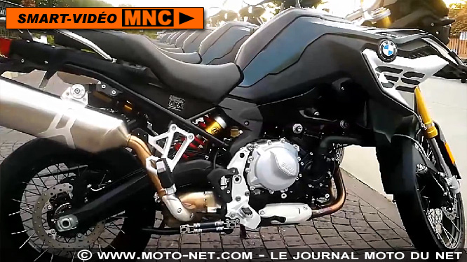 Smart vidéo en direct de notre essai BMW F750GS et F850GS : premières infos