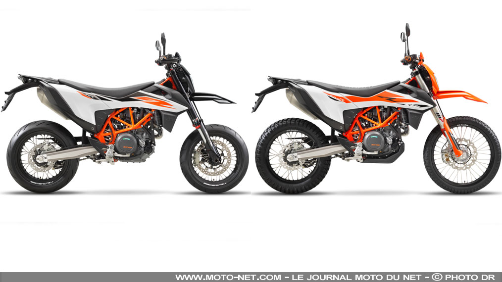 Nouvelles KTM 690 SMC-R et 690 Enduro R 2019 : coup de jeune sur le gromono autrichien