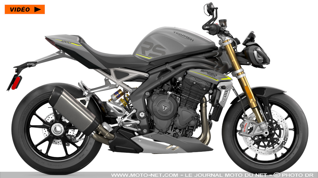 Speed Triple 1200 RS : Triumph met les bouchées douze en 2021