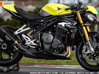 Triumph augmente la mise avec son inédite Speed Triple 1200 RX