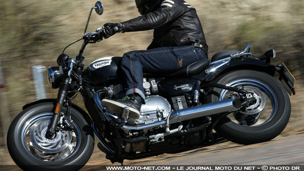 Essai Triumph Speedmaster : sur la route encore, encore