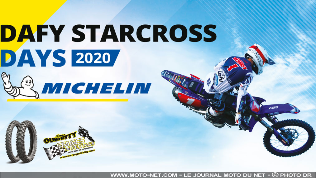 Un stage de motocross offert pour l'achat de pneus Michelin chez Dafy