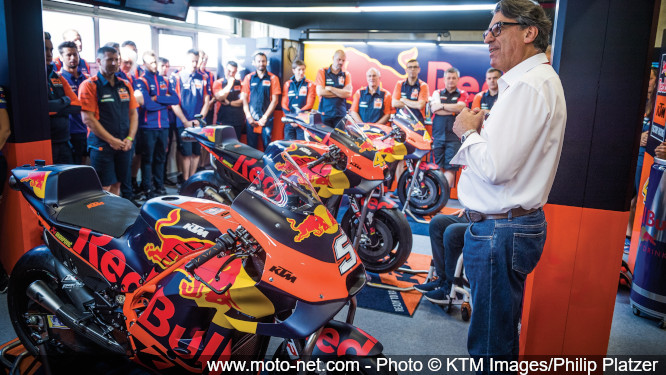 KTM arrête le Moto2