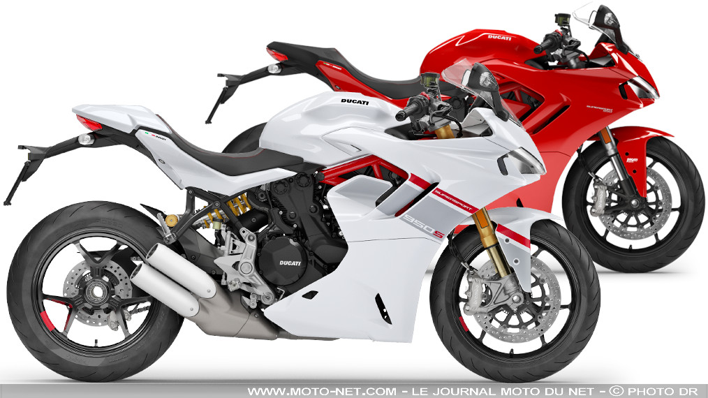 Un nouveau coloris blanc 2024 pour la Ducati SuperSport 950 S