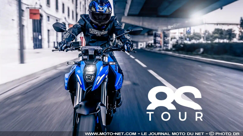 La nouvelle Suzuki GSX-8S entame son tour de France ce week-end