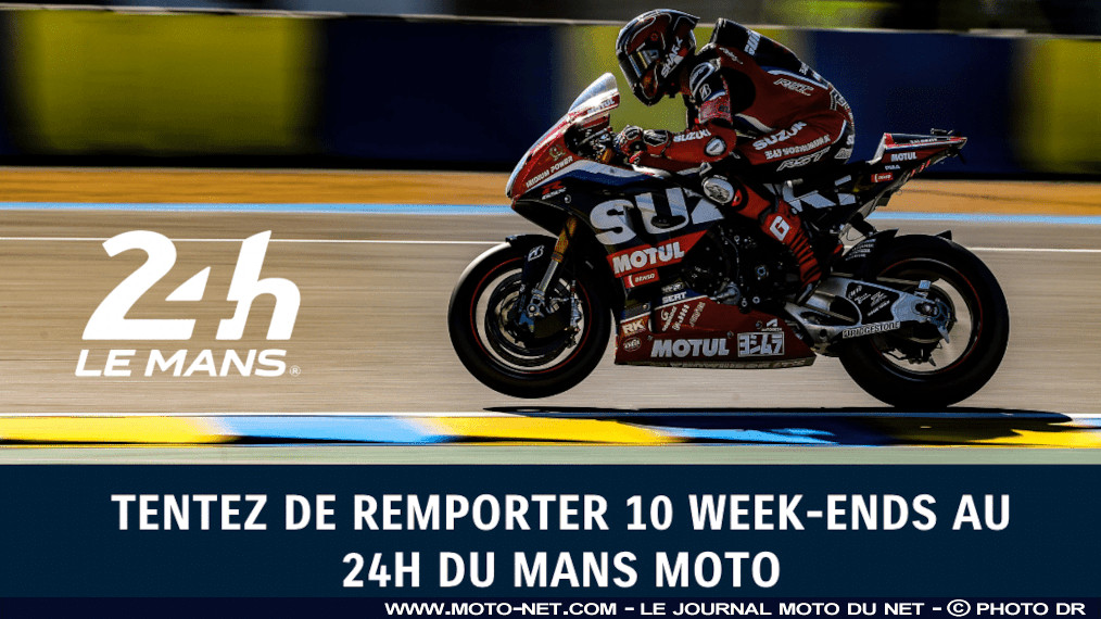 Entretien chez Suzuki : 10 week-ends aux 24H du Mans moto à gagner