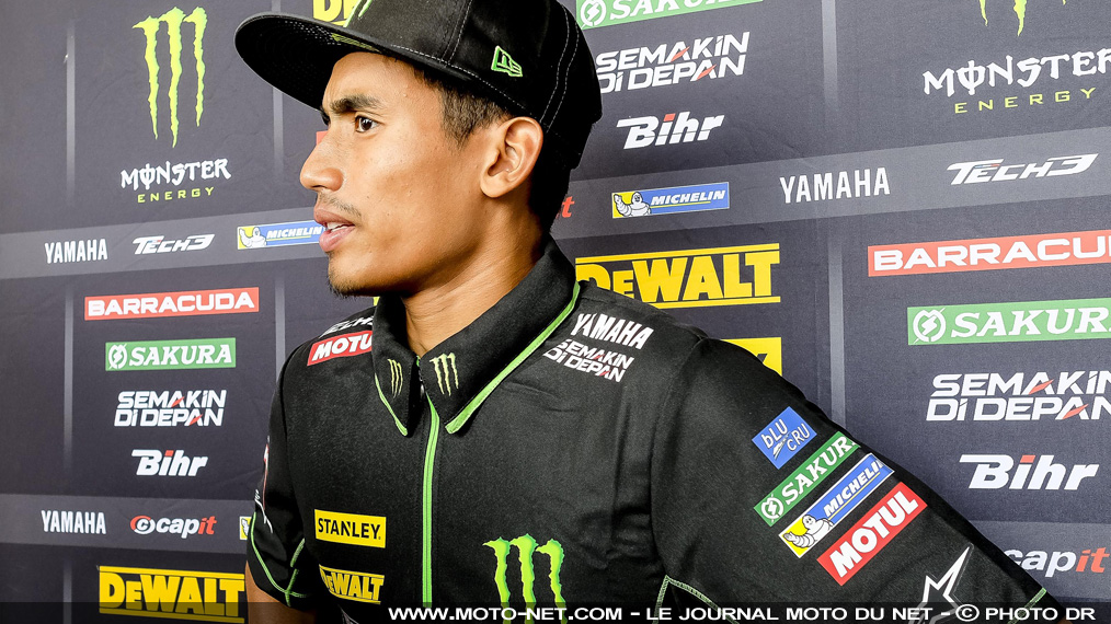 Hafizh Syahrin confirmé chez Tech3 pour toute la saison MotoGP 2018