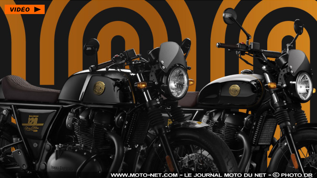 Tarifs et date de sortie des Royal Enfield Interceptor et Continental GT 120th Anniversary