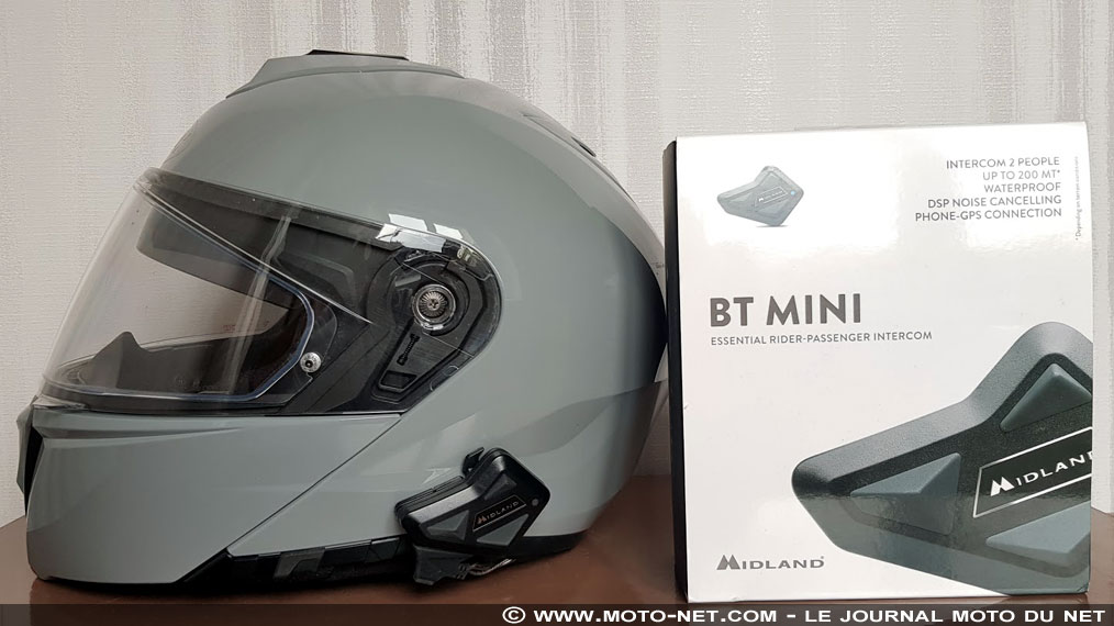 Essai intercom moto Midland BT Mini : maxi services ?