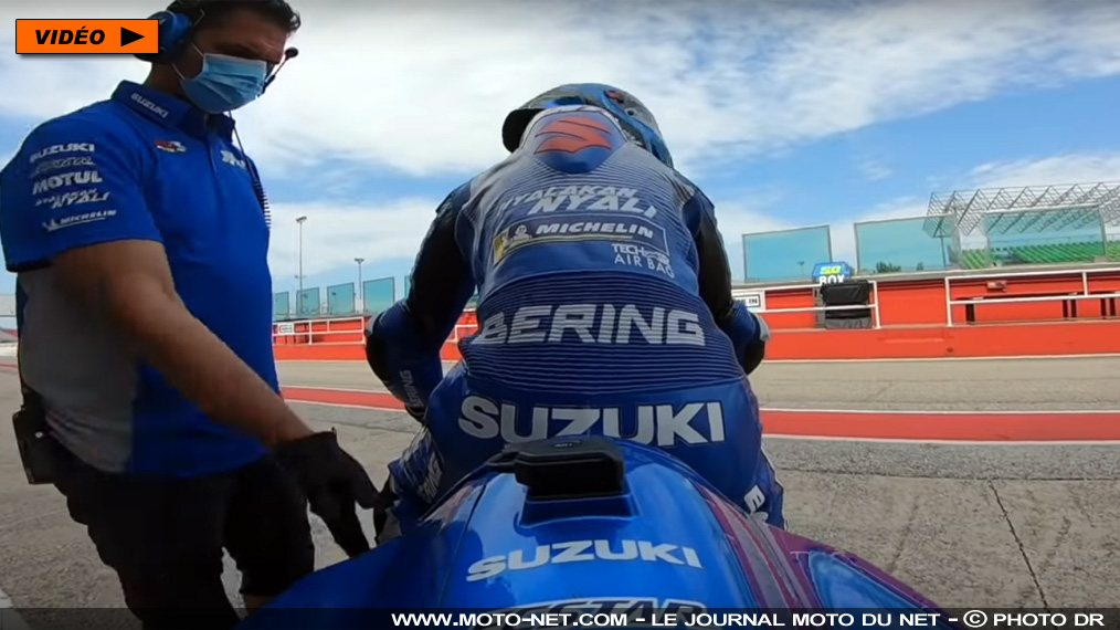 [Vidéo] Guintoli remonte sur sa MotoGP lors des tests privés à Misano