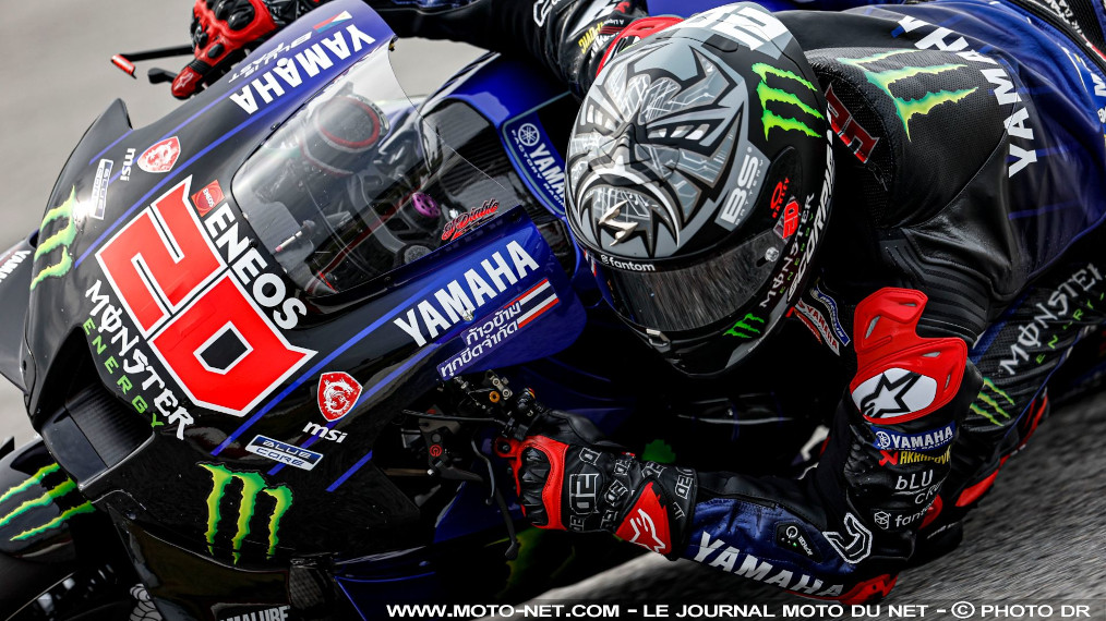 Grise mine pour Quartararo, septième des tests à Sepang devant Marquez et Zarco 