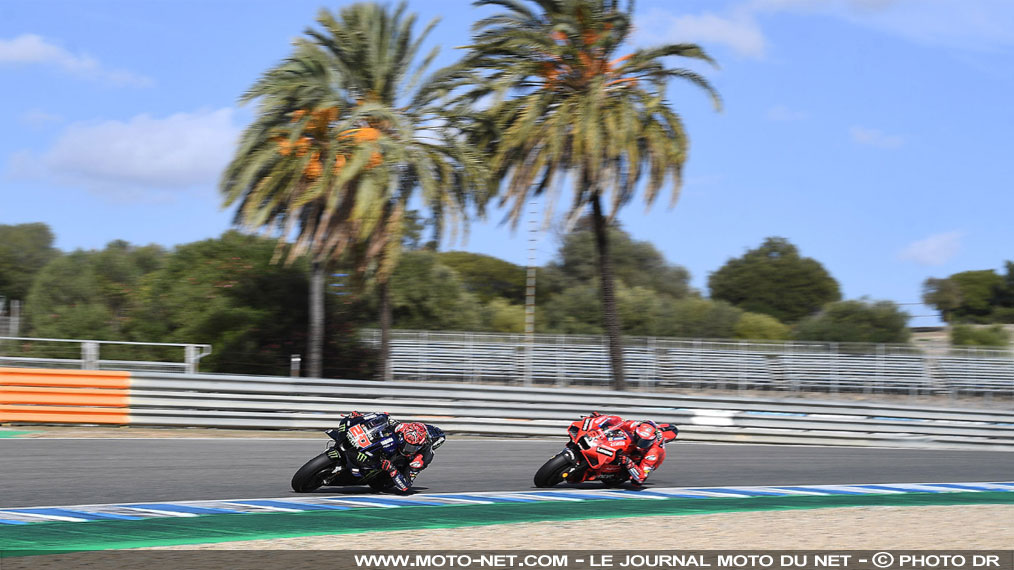 Tests de Jerez : Quartararo interpelle Yamaha sur la progression Ducati