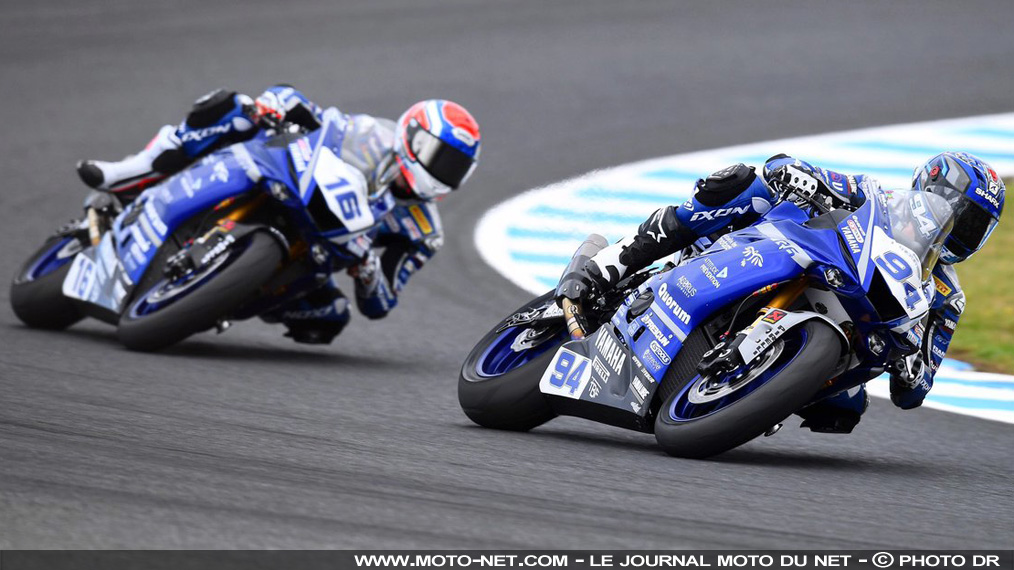 Le GMT94 et Mahias au pied du podium des essais hivernaux Supersport