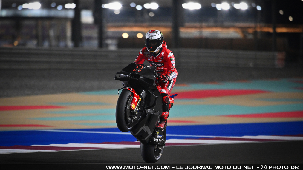 Bagnaia et Ducati éclipsent leurs rivaux aux tests du Qatar 