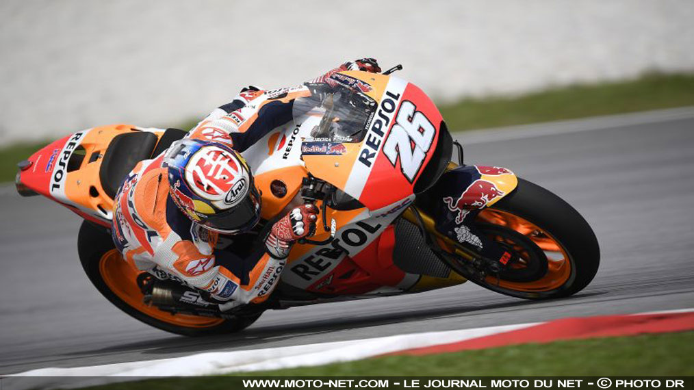 Essais MotoGP Sepang - Jour 1 : Pedrosa tire le premier !