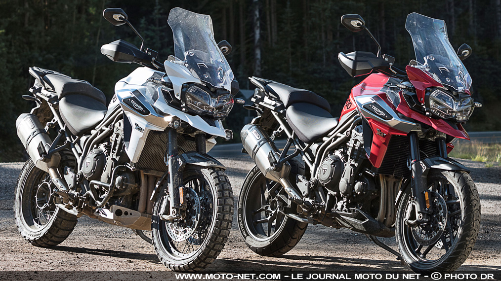 Triumph Tiger 1200 XR et XC 2018 : machines à voyager longtemps