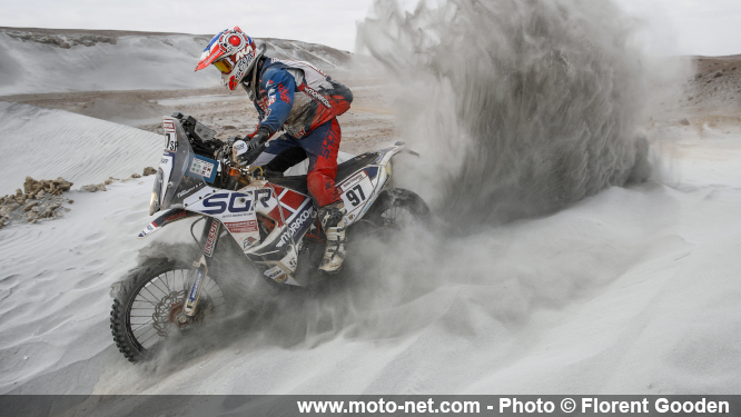 Julien Toniutti s'accroche pour finir son premier Dakar !