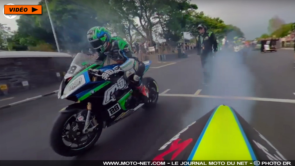 [Vidéo] Tourist Trophy 2018 : la Suter MMX 500 fume les Superbike