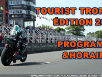 Calendrier et horaires des courses du Tourist Trophy 2024