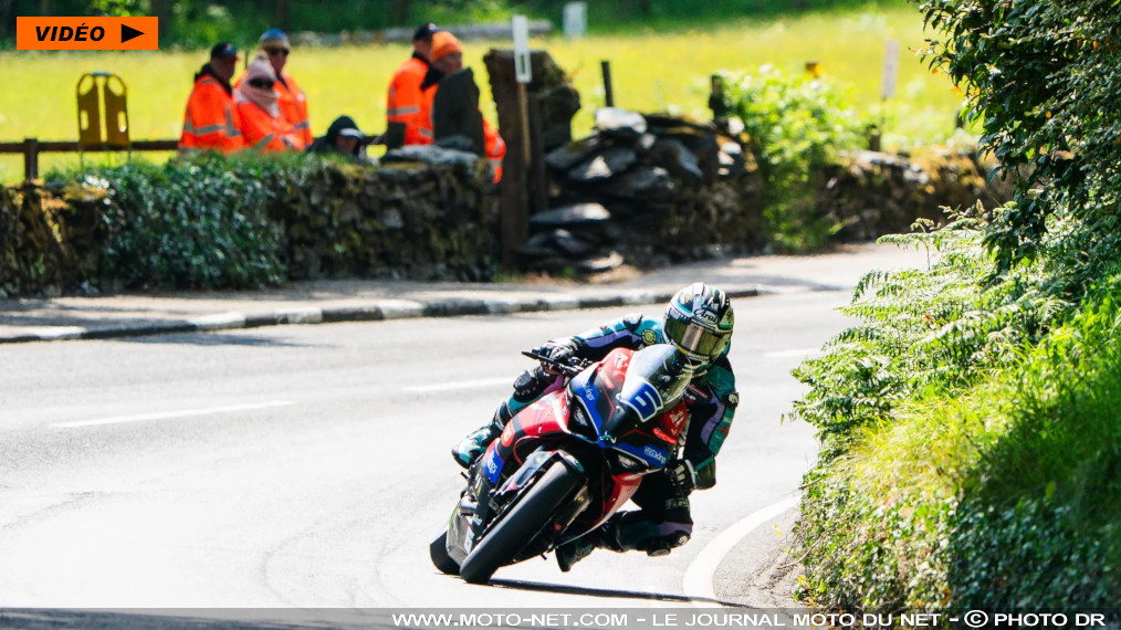 Vidéo de la première course Supersport du Tourist Trophy 2025