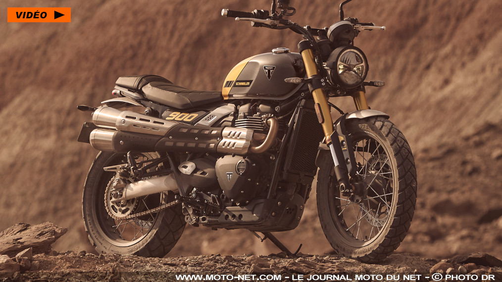 Triumph muscle son Scrambler 900 et perfectionne son 1200 XE pour 2026