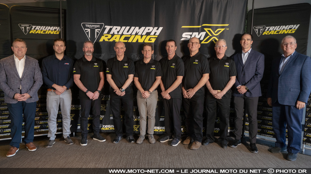 Triumph en championnat Supercross américain en 2024 