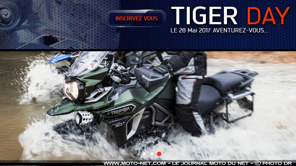 Tiger Day : une nouvelle journée piste pour les clients Triumph