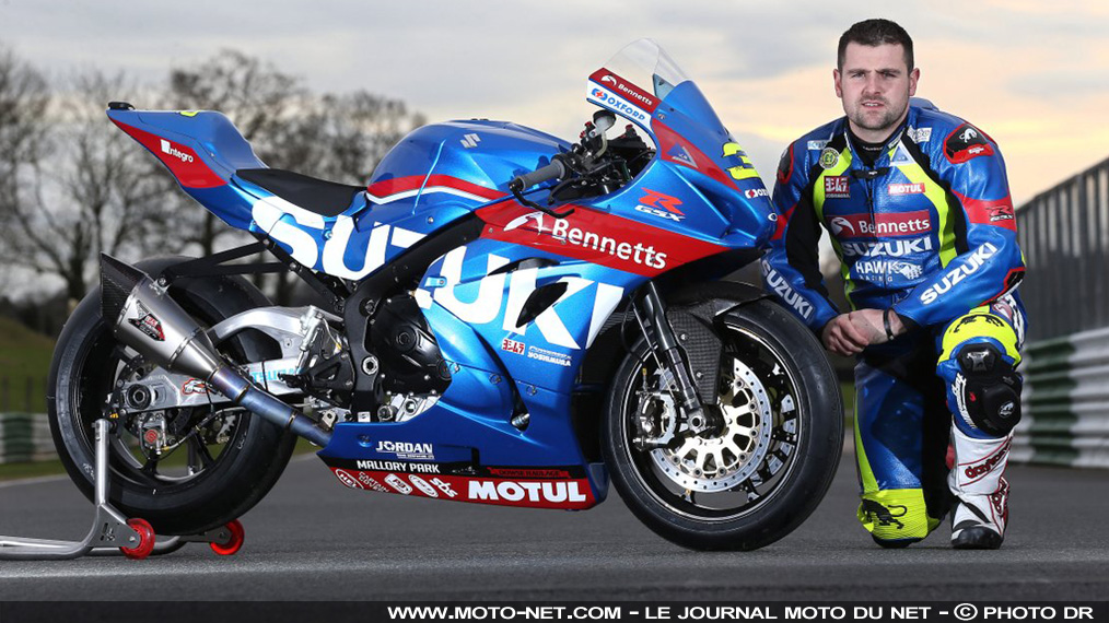 TT 2017 : Michael Dunlop sur la nouvelle Suzuki GSX-R1000 !