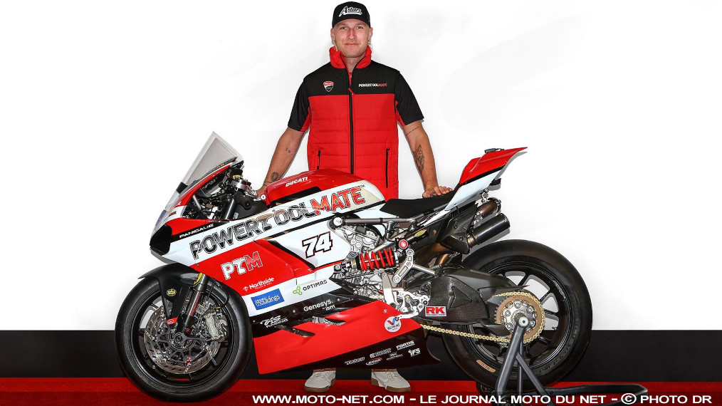 Davey Todd s'alignera sur une Panigale V2 au Tourist Trophy 2024