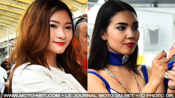 L'umbrella girl la plus sexy du GP de Malaisie 2016