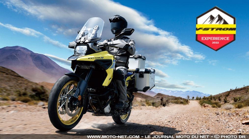 V-Strom Expérience 2022 : partez à l'aventure en trail Suzuk