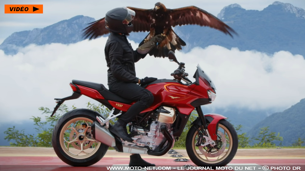 La V100 Mandello de Moto Guzzi prête à déployer ses ailes électriques