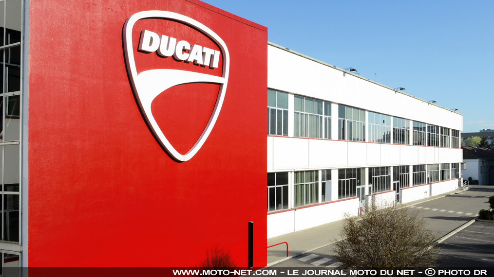 Ducati augmente - un peu - ses ventes mondiales de moto