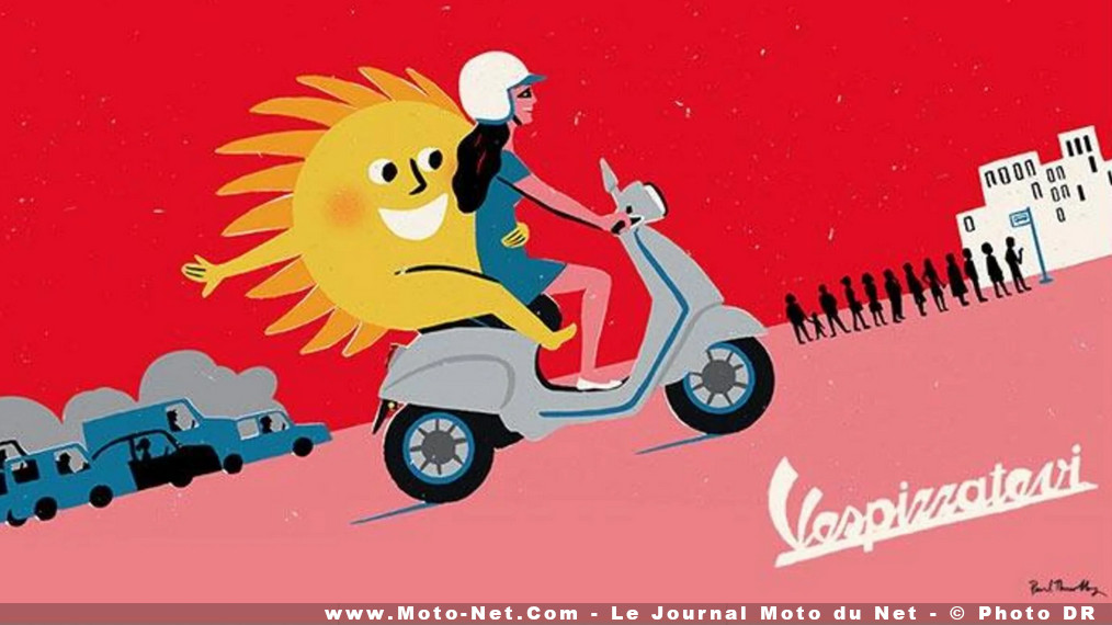 Vespa, la marque de scooters qui valait un milliard