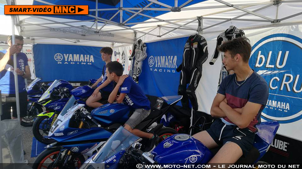 Détection des futurs talents de la moto : MNC en direct du Yamaha Blu Cru Camp