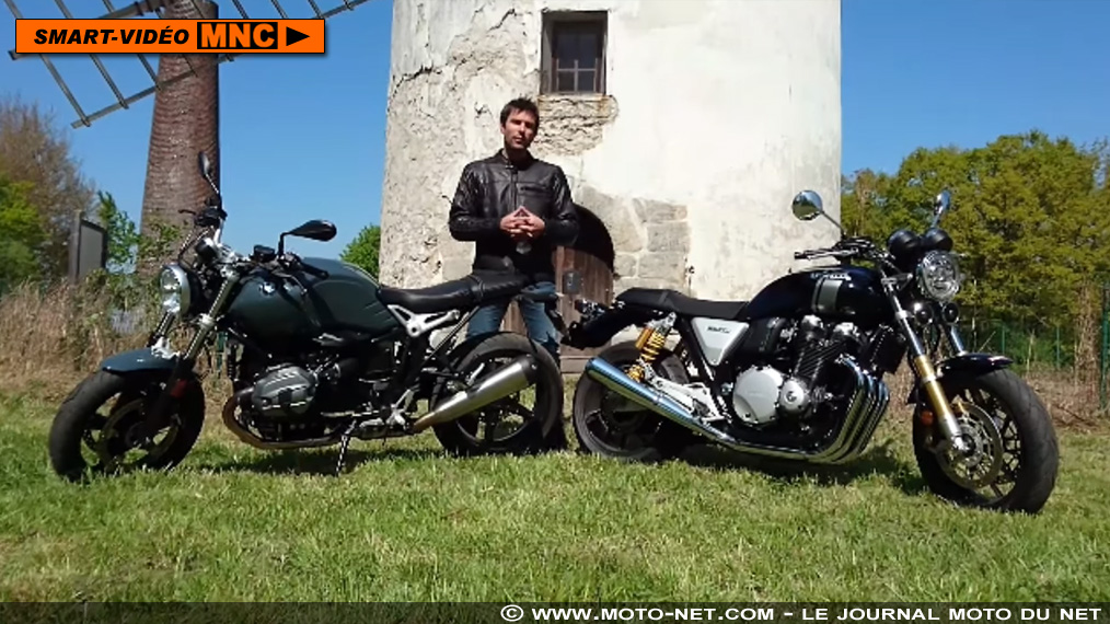 Duel BMW R nine T Pure Vs Honda CB 1100 RS : les moteurs en smart-vidéo