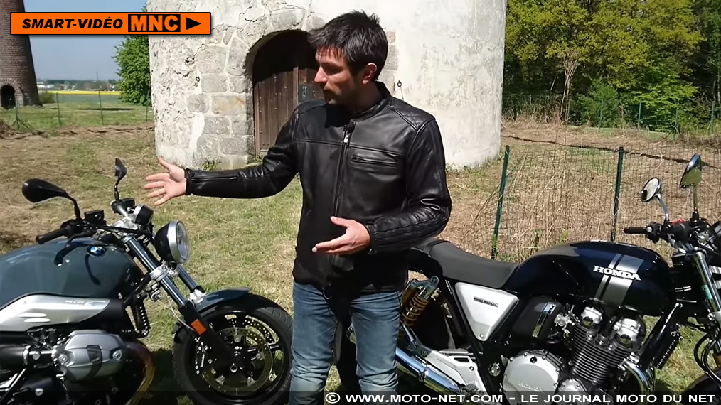 Duel BMW R nine T Pure Vs Honda CB 1100 RS : partie cycle