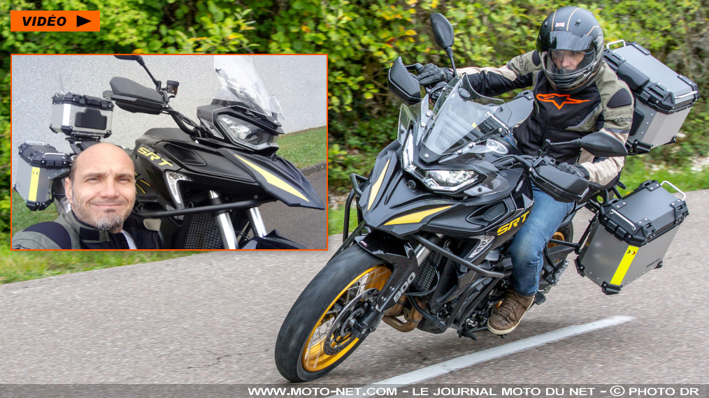 QJMotor SRT 900 SX Touring : l'essai vidéo de Moto-Net.Com 

La famille QJMotor ne cesse de s'agrandir ! Après les 600 et 700, la marque chinoise présente la SRT 900 SX Touring qui chapeaute sa gamme de motos trails. Au programme : un moteur plus costaud - mais toujours accessible aux permis A2, des périphériques valorisants et un équipement très complet. Le tout pour 9999 euros ? Essai.
