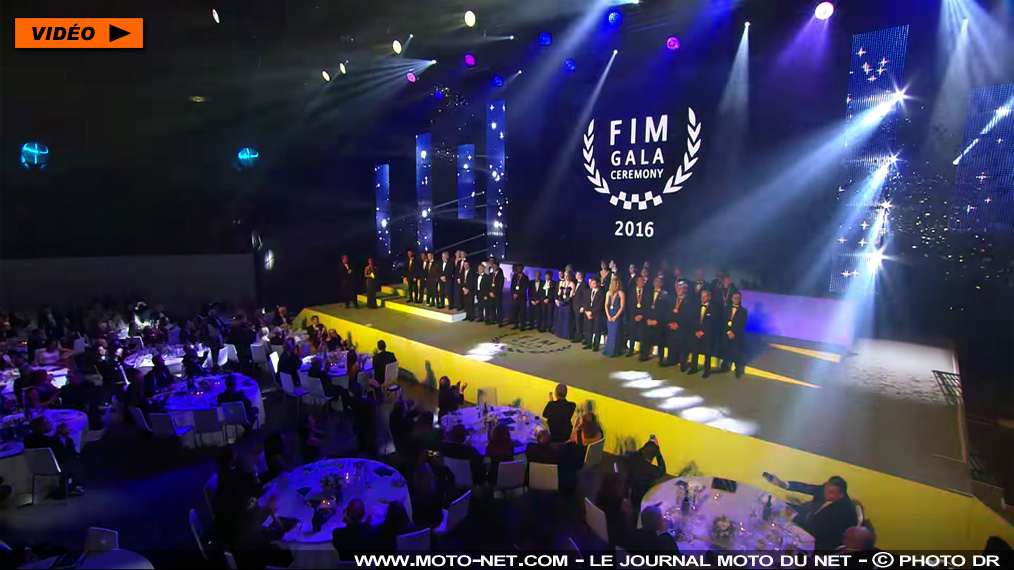 Vidéo gala FIM : les champions moto 2016 réunis à Berlin