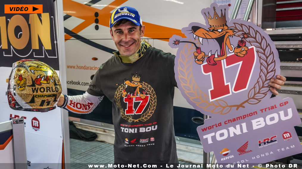Toni Bou, le pilote moto de Honda Repsol qui reste toujours au top !