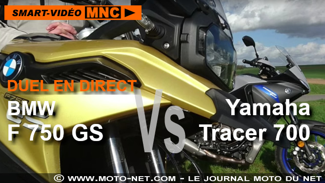 Smart-vidéo MNC en direct : l'instrumentation des F750GS et Tracer 700 2020