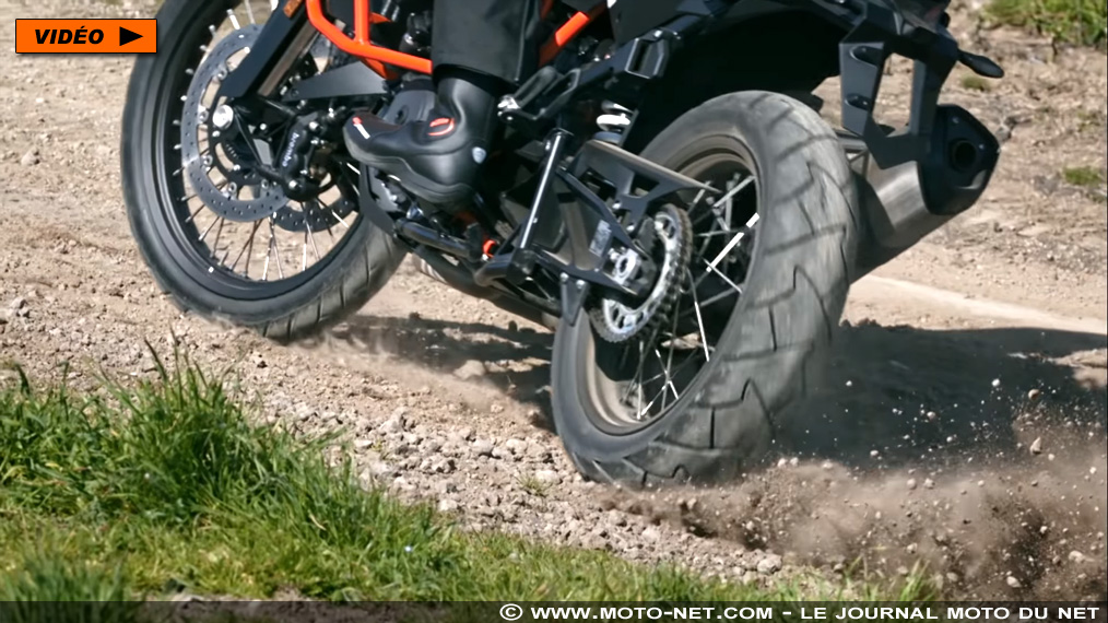 Vidéo moto : KTM illustre l'intérêt de l'antipatinage off-road