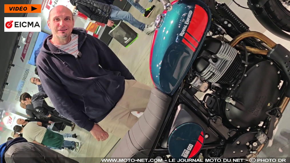 Découverte des nouveautés Royal Enfield 2025 à l'EICMA de Milan