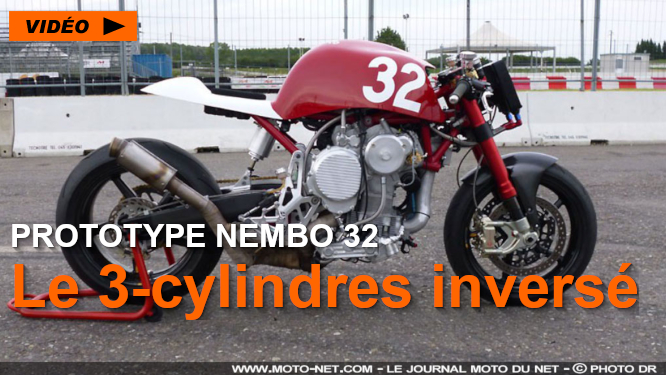 La Nembo 32 au moteur inversé défie les motos conventionnelles... et le bon sens ?!