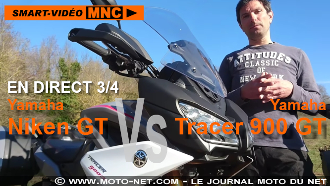 Duel Niken GT Vs Tracer 900 GT : premières sensations